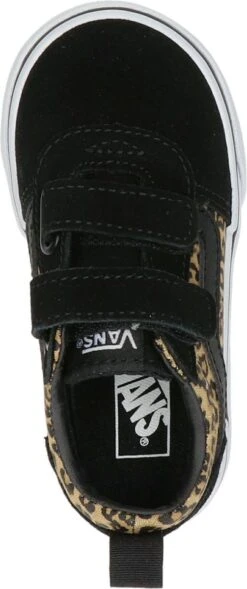 Vans TD Ward V Meisjes Sneakers - (Cheetah) Black/White - Maat 24 -Goedkope Kleintje Kleding Winkel 503x1200