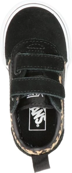 Vans TD Ward V Meisjes Sneakers - (Cheetah) Black/White - Maat 24 -Goedkope Kleintje Kleding Winkel 504x1200