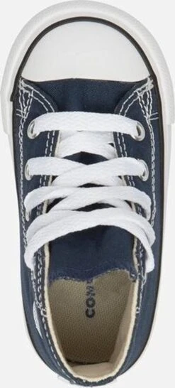 Converse Chuck Taylor All Star Hi Sneakers - Maat 23 - Unisex - Blauw/wit -Goedkope Kleintje Kleding Winkel 543x1200