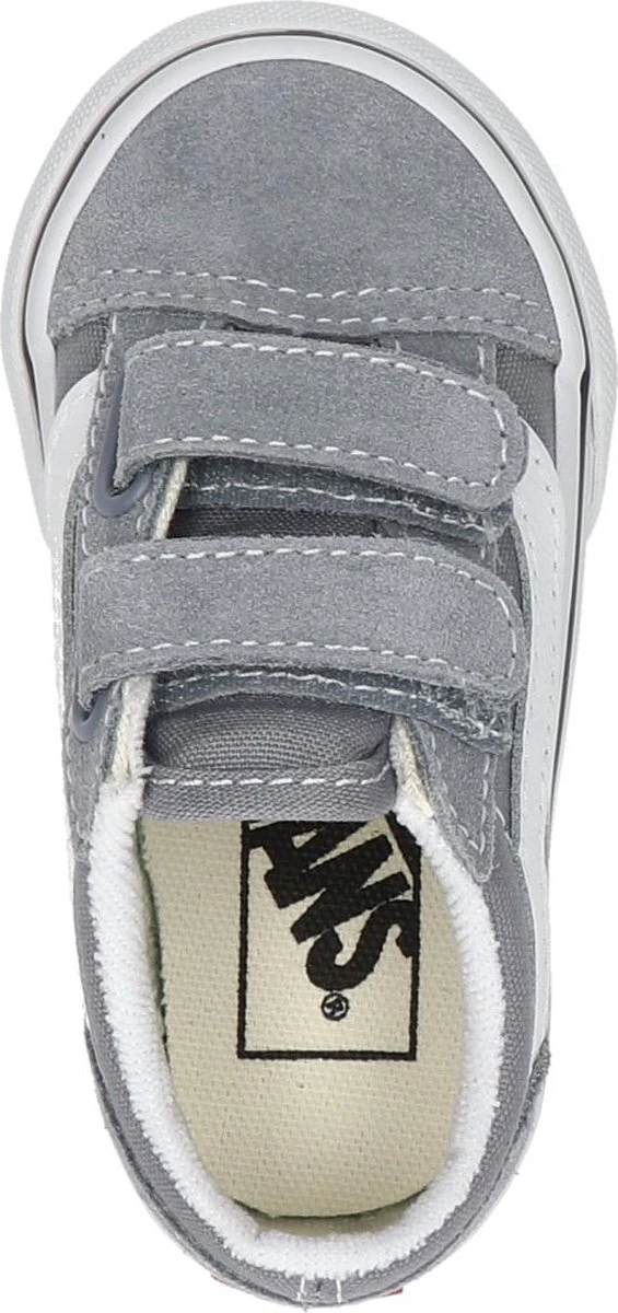 Vans TD Old Skool Unisex Sneaker - Grijs - Maat 21 8 Vans TD Old Skool Unisex Sneaker - Grijs - Maat 21 - Afbeelding 8