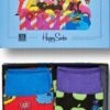 Happy Socks Kids The Beatles Limited Edition - 4-Pack Gift Box - Maat 13-21