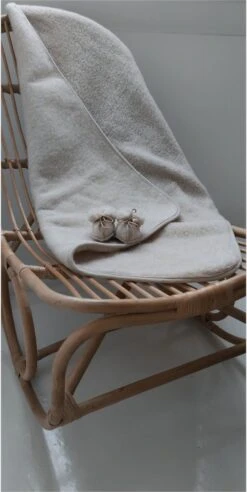 WOLLIES Amsterdam Baby Slofjes - 100% Merino Wol - Wit - 9,5cm - Maat 17 -Goedkope Kleintje Kleding Winkel 603x1200