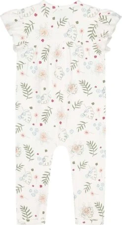 Prénatal Newborn Meisjes Ééndelig Pakje - Baby Kleding Voor Meisjes - Maat 62 - Donkerwit Met Bloemenprint