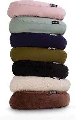 Snoozzz Relax Hoes Voor Voedingskussen - Gemaakt Van Zachte Velvet Speciaal Voor Baby's - Mauve -Goedkope Kleintje Kleding Winkel 763x1200