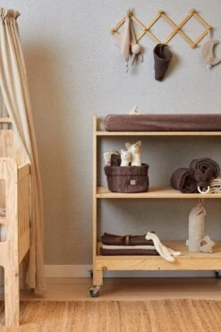 Jollein Slab Bandana - Wrinkled - Chestnut - 2 Stuks -Goedkope Kleintje Kleding Winkel 799x1200 11