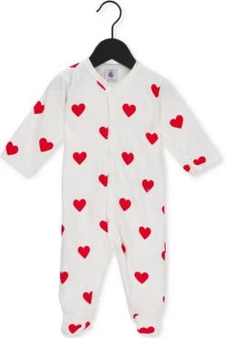 Petit Bateau Molton Slaappakje Met Rode Hartjes Voor Baby Meisjes Boxpak - Maat 56 -Goedkope Kleintje Kleding Winkel 800x1200 1
