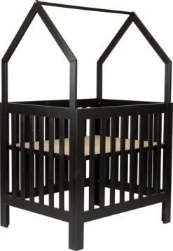 Colorful Collection - Box - Bart - Huis - Park - Babybox - Verstelbare Bodem - 80 X 100 Cm - Zwart -Goedkope Kleintje Kleding Winkel 828x1200 1