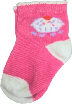 Merkloos Baby Sokken - New Born - Multipack - 0 Tot 6 Maanden - Kraam Cadeau - Pastel Kleuren - Diverse Prints -Meisjes Sokken - 7 Paar Sokken -Goedkope Kleintje Kleding Winkel 832x1200