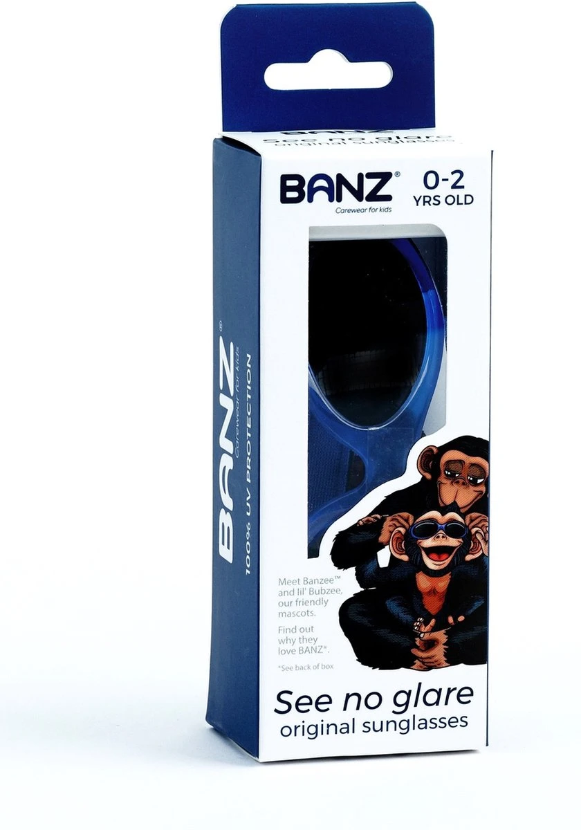 BabyBanz UV Zonnebril Kinderen - Blauw - Maat 0-2 Jaar 4 BabyBanz UV Zonnebril Kinderen - Blauw - Maat 0-2 Jaar - Afbeelding 4