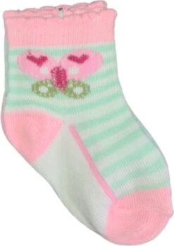 Merkloos Baby Sokken - New Born - Multipack - 0 Tot 6 Maanden - Kraam Cadeau - Pastel Kleuren - Diverse Prints -Meisjes Sokken - 7 Paar Sokken -Goedkope Kleintje Kleding Winkel 852x1200