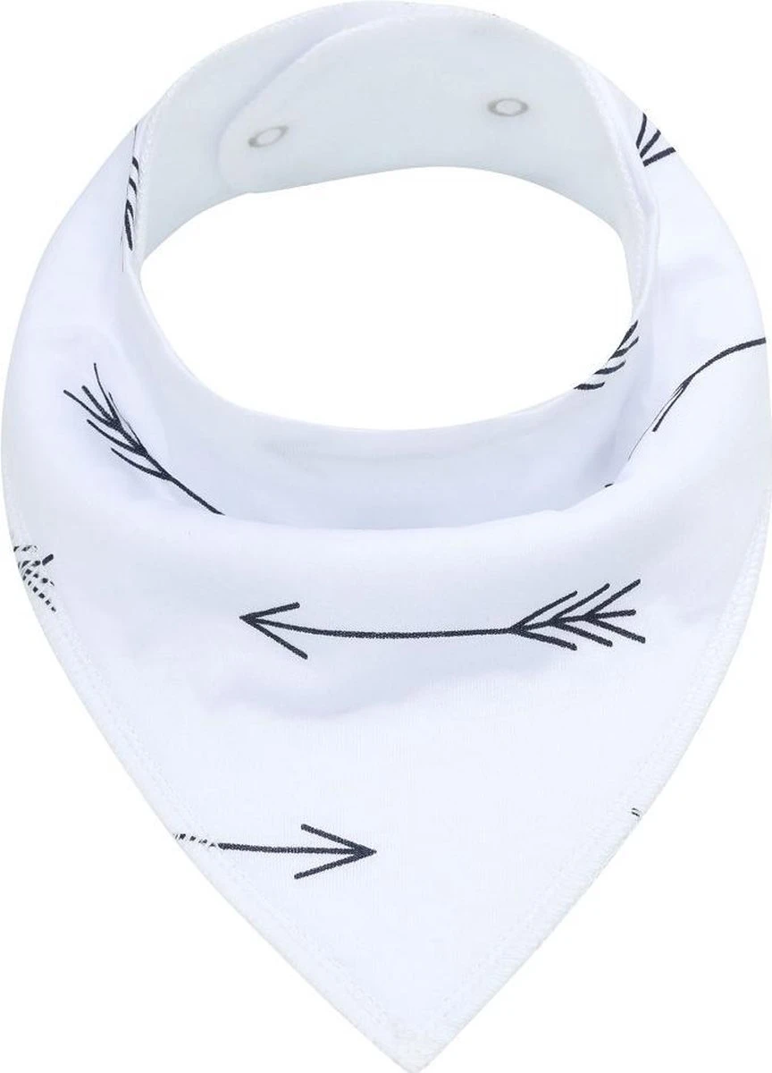 MINIIYOU Bandana Kwijlslabbetjes - Grijs - 6 Stuks - Puntslabbetjes - Waterproof 5 MINIIYOU Bandana Kwijlslabbetjes - Grijs - 6 Stuks - Puntslabbetjes - Waterproof - Afbeelding 5