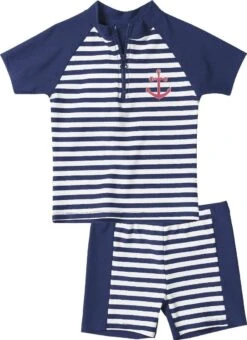 Playshoes UV-zwemsetje Kinderen Maritime - Blauw - Maat 98/104 -Goedkope Kleintje Kleding Winkel 871x1200