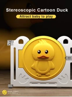 Kunststof Grondbox Van Babyduck | Playpen | Babypark | Grote Babybox | Hoge Kwaliteit | Kleur Geel -Goedkope Kleintje Kleding Winkel 886x1200 1