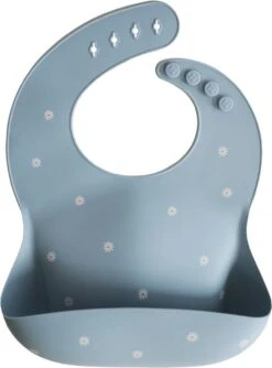 Mushie Siliconen Baby Slabbetje Met Opvangbakje | Lilac Flowers | BPA Ftalaatvrij| Afwasbaar -Goedkope Kleintje Kleding Winkel 888x1200 4