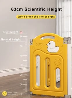 Kunststof Grondbox Van Babyduck | Playpen | Babypark | Grote Babybox | Hoge Kwaliteit | Kleur Geel -Goedkope Kleintje Kleding Winkel 888x1200 7