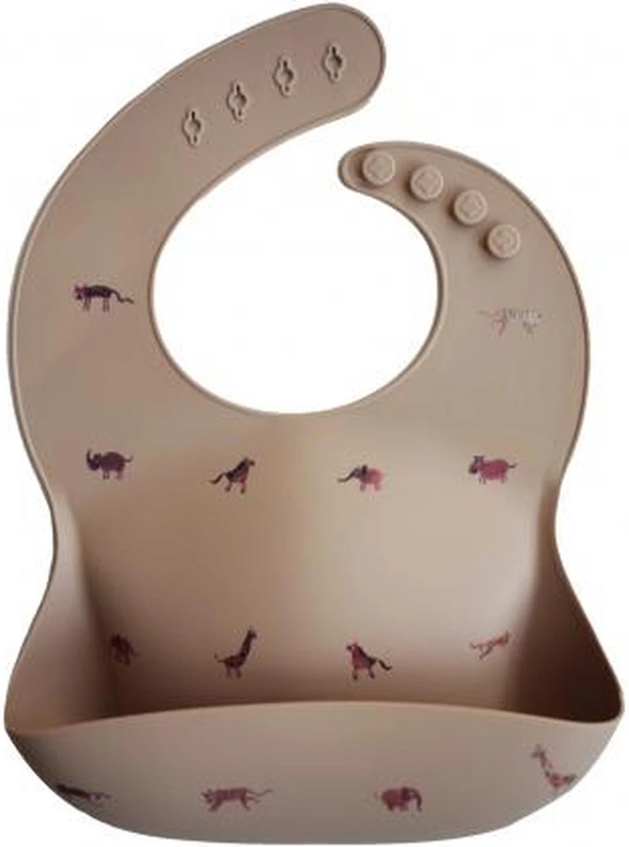 Mushie Siliconen Baby Slabbetje Met Opvangbakje | Safari Tan | BPA Ftalaatvrij| Afwasbaar 1 Mushie Siliconen Baby Slabbetje Met Opvangbakje | Safari Tan | BPA Ftalaatvrij| Afwasbaar