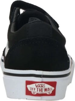 Vans Youth Ward V Suede/Canvas Sneakers - Black/White - Maat 27 -Goedkope Kleintje Kleding Winkel 894x1200