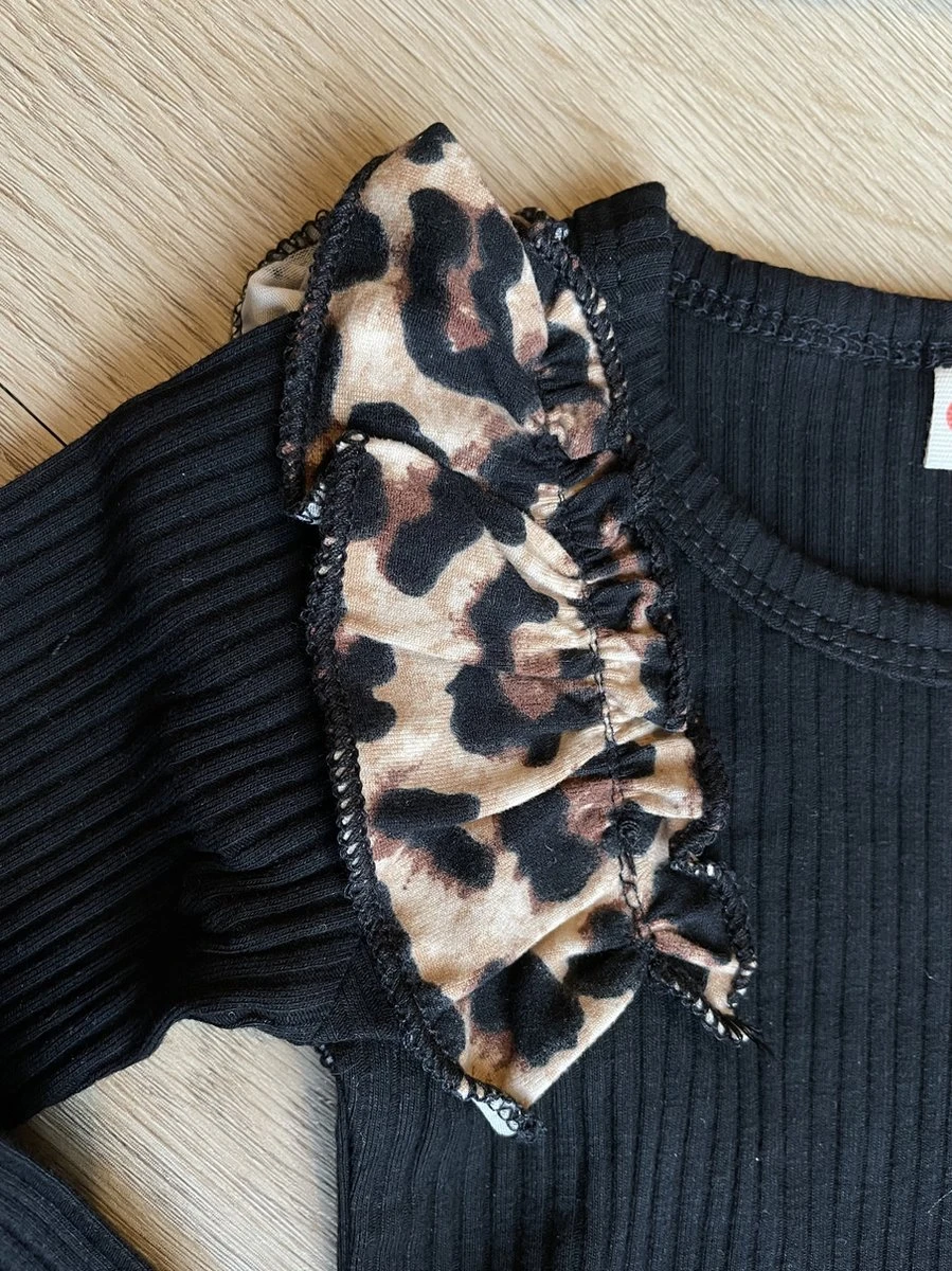 Merkloos Panterprint Setje Baby Meisje - 3 Delig - Haarband - Broekje - Rompertje - Zwart - Maat 74 - Newborn Kleding - Babykleding - Baby Meisje Cadeau 3 Merkloos Panterprint Setje Baby Meisje - 3 Delig - Haarband - Broekje - Rompertje - Zwart - Maat 74 - Newborn Kleding - Babykleding - Baby Meisje Cadeau - Afbeelding 3