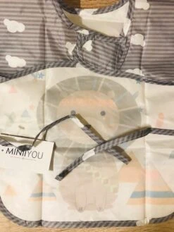 4-Pack - Slab Met Mouwen En Opvangbak - Leeuw, Eland En Hert - 1-4 Jaar -Goedkope Kleintje Kleding Winkel 900x1200 48