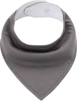 MINIIYOU - Set 6 Stuks Bandana Slabbetjes - Effen Grijs Wit - Waterproof – Jongens Meisjes - Puntslabbetjes - Katoen + Fleece -Goedkope Kleintje Kleding Winkel 912x1200 5