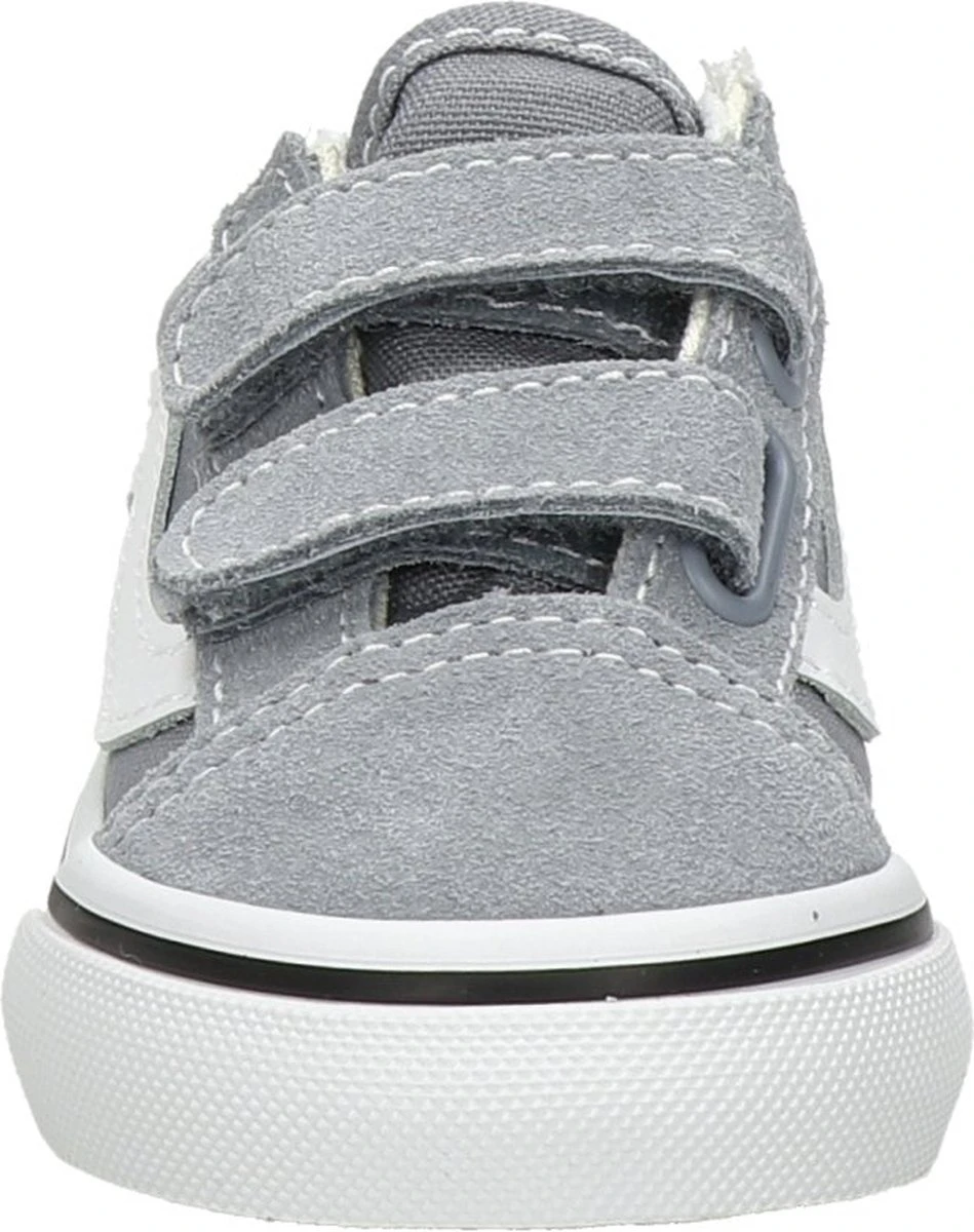 Vans TD Old Skool Unisex Sneaker - Grijs - Maat 21 5 Vans TD Old Skool Unisex Sneaker - Grijs - Maat 21 - Afbeelding 5