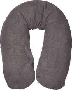 Form Fix XL Voedingskussenhoes - Body Pillow Kussensloop - Zwangerschapskussen Hoes - Zijslaapkussen Hoes - Badstof/Katoen Hoes - Antraciet -Goedkope Kleintje Kleding Winkel 957x1200 4