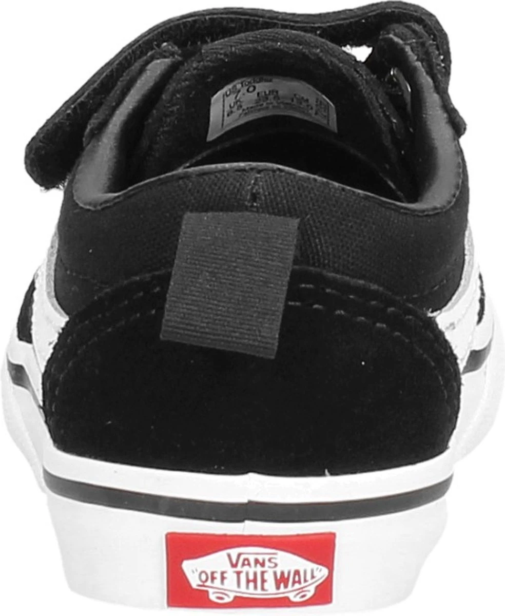 Vans TD Ward V Suede/Canvas Sneakers - Black/White - Maat 20 12 Vans TD Ward V Suede/Canvas Sneakers - Black/White - Maat 20 - Afbeelding 12